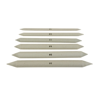 Растушевка художественная Сонет, набор 6 шт. разного диаметра