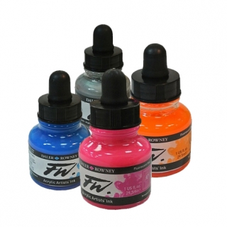 Чернила акриловые Daler Rowney FW Artists Ink, 29,5 мл
