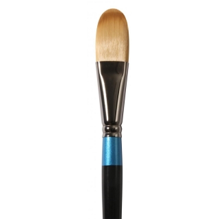 Кисть Daler Rowney Aquafine синтетика, овальная короткая ручка