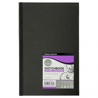 Скетчбук Daler Rowney Simply 100 г/м2, 110 листов 5,5 x 8,5