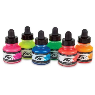 Чернила перламутровые Daler Rowney FW Artists, 29,5 мл