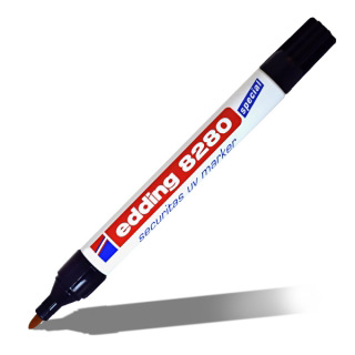 Маркер ультрафиолетовый перманентный EDDING 8280 для невидимой маркировки, 1.5-3 мм