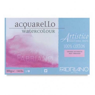 Склейка для акварели Artistico Fabriano 30,5х45,5см, 300г, 20л. холодн.прессования