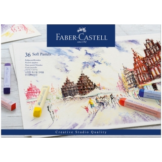 Пастель Faber-Castell "Soft pastels", 36 цветов