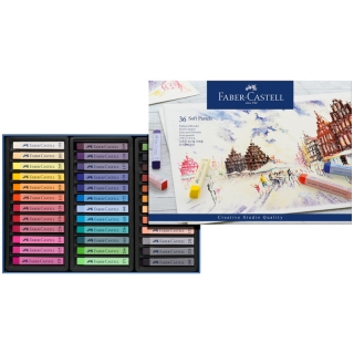 Пастель Faber-Castell "Soft pastels", 36 цветов