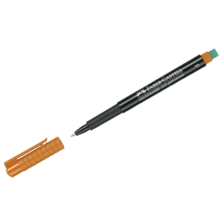 Набор перман. маркеров для глянц. пов. Faber-Castell "Multimark permanent S" 8цв.,игольч.,0,4мм
