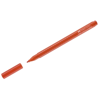 Фломастеры Faber-Castell "Grip", 10цв., трехгранные, смываемые, ПВХ, европодвес