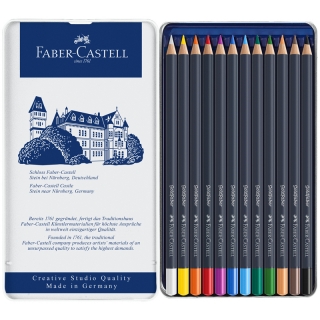 Карандаши цветные Faber-Castell "Goldfaber" 12цв., круглые