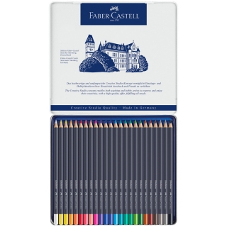 Карандаши цветные Faber-Castell "Goldfaber" 24цв., круглые