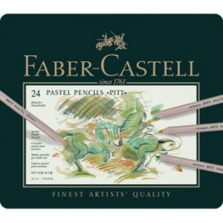 Набор пастельных карандашей Pitt Pastel Faber-Castell, 24 цвета