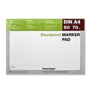 Бумага для маркеров COPIC, формат А4, плотность 70 г/м2, 50 листов