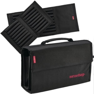 Большой пенал для маркеров Copic senseBag, черный, на 72 шт.