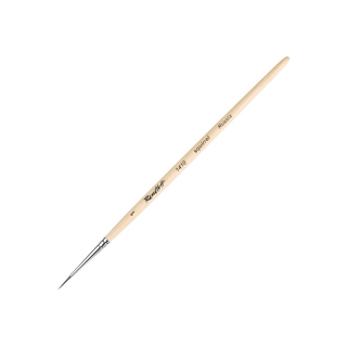 Кисть белка круглая №1 ROUBLOFF 1410, короткая ручка