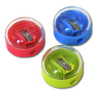 Точилка для карандашей KUM с крышкой-контейнером