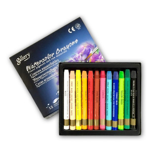 Акварельная пастель MUNGYO Gallery профессиональная, 12 цветов, MGMAC12/2016