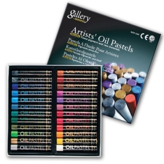 Набор масляной пастели "металлик" MUNGYO, 24 цвета