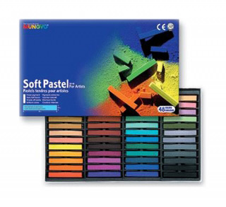 Пастель художественная мягкая MUNGYO Soft Pastel 48 цветов, MGMP48/7043