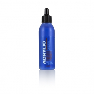 Чернила акриловые для заправки маркеров Montana Acrylic 25 мл, цвет синий шок