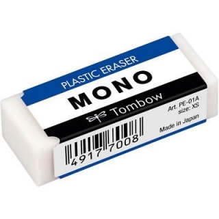 Мягкий ластик Tombow Mono Eraser, размер XS, 43х17х11 мм