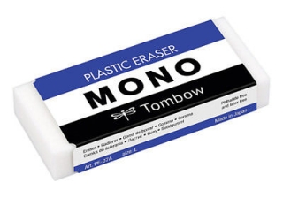 Мягкий ластик Tombow Mono Eraser, размер L, 74х32х12 мм