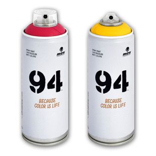 Аэрозольная краска MTN 94 матовая, быстросохнущая, 400 мл