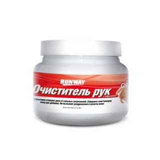 Очиститель рук с абразивом 450 мл Runway