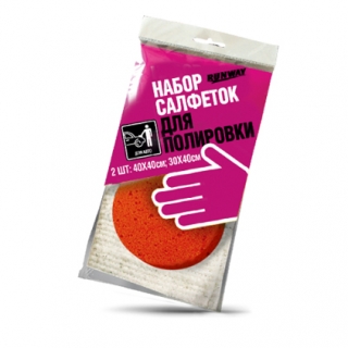 Набор салфеток для полировки автомобиля Runway