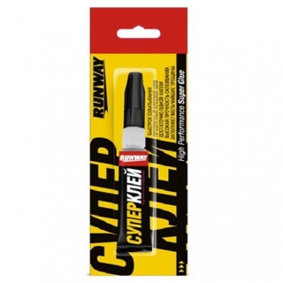 Супер клей 2г RUNWAY