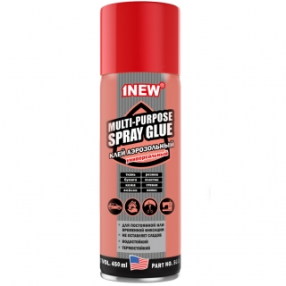 Клей аэрозольный универсальный 450 мл 1NEW