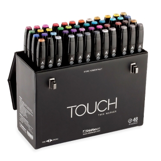 Набор маркеров для скетчинга Touch Twin ShinHanart, 48 цветов