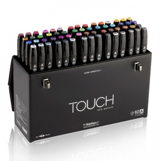 Набор маркеров для скетчинга Touch Twin ShinHanart, 60 цветов (вариант A)