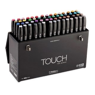 Набор маркеров для скетчинга Touch Twin ShinHanart, 60 цветов (вариант B)