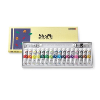 Набор акварельных красок в тубах Shami Water Color ShinHanart, 18 цветов по 10 мл
