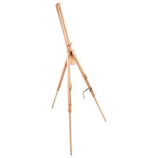 Мольберт-тренога из бука для живописи Classic Brauberg Art, высота 84-187 см, высота холста 106 см