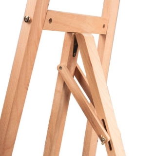 Мольберт напольный Classic Brauberg Art, бук, угол 60°, 61х152х67 см, высота холста 126 см