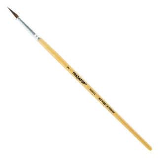 Кисть ПИФАГОР, пони, круглая, № 3, 200832