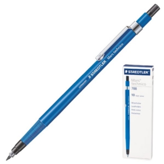 Карандаш механический цанговый Staedtler, корпус синий, 2 мм, 788 C