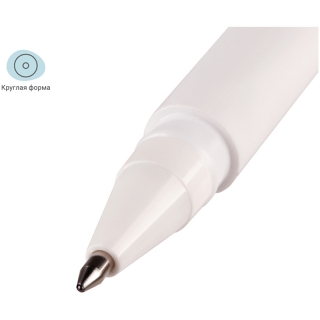 Ручка шариковая MESHU "Dew" синяя, 0,7мм, корпус ассорти