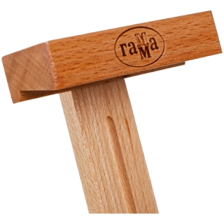 Мольберт настольный каркасный Гамма "Студия", 42х35х26 (58)см, бук