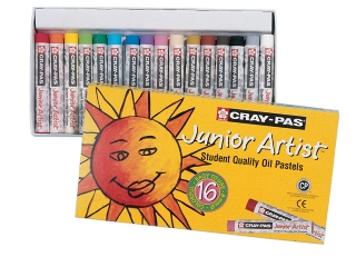 Набор масляной пастели Sakura Junior Artist 16 цветов