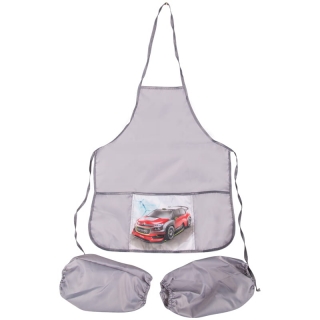 Фартук с нарукавниками ArtSpace "Спорткар", 3 кармана