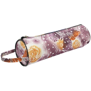 Пенал-тубус 200*60 ArtSpace "Бабочка", полиэстер, с ручкой