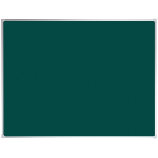 Доска магнитно-меловая OfficeSpace, 120*90см, алюминиевая рамка, полочка