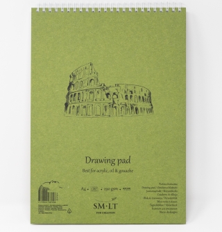 Скетчбук для акрила Authentic Acrylic SM-LT 1290г/м2 A3 20 листов спираль по короткой стороне