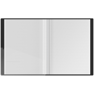 Папка с 30 вкладышами Berlingo "Radiance", 17мм, 600мкм, с внутренним карманом, желтый/розовый градиент