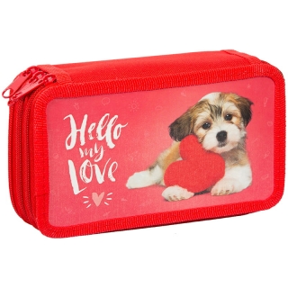 Пенал 3 отделения, 190*110 ArtSpace "Домашние питомцы", ламинация