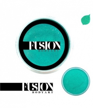 Профессиональный гипоаллергенный аквагрим FUSION перламутровый зеленый Русалочка, 25 г