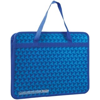 Папка с ручками А4 ArtSpace "Моноколор", пластик, на молнии, 80мм