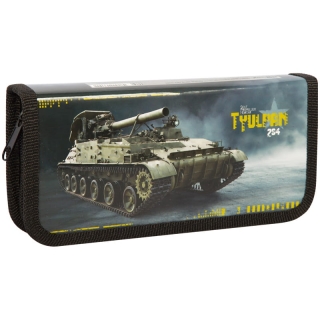 Пенал 1 отделение, 190*90 ArtSpace "Военная техника", ламинация