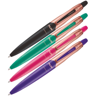 Ручка шариковая автоматическая Milan "Capsule Cooper" синяя, 1,0мм